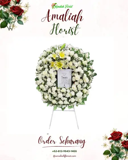 Krans Bunga Duka Husen Sastranegara